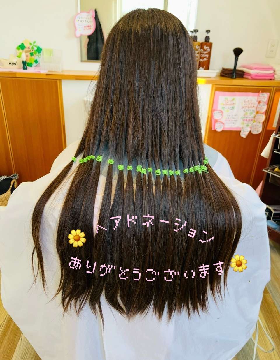 🌼ヘアドネーション🌼〜チョキチョキほのぼのタイム~